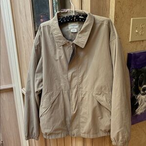 Knightsbridge Khaki Casual Jacket Sz XL